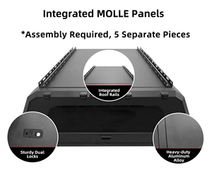 Factory Direct <strong>Sales</strong> High Quality <strong>Pickup</strong> Hard Topper Aluminum Alloy Canopy Truck Cover Canopy <strong>for</strong> ram 1500 with Rambox Topper - Product Image 4