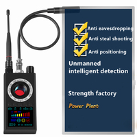 Détecteur de caméra cachée anti-espion K18 Signal RF Traqueur audio GPS