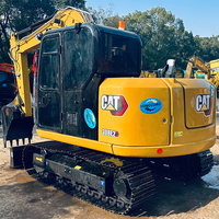 Excavator Caterpillar 308C Bekas Asli Jepang CAT 308 C CR 8Ton 8T Midi Digger Crawler Backhoe Excavadora Dijual