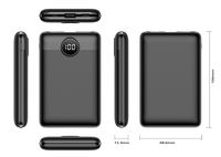 Vente chaude 10000mAh Mini PD 20W Power Banks pour iPhone 16 avec interface d'entrée Micro USB