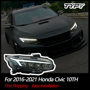 Nuevo Conjunto de Faros LED para Automóvil, 36V 100W 8000LM, Modificación para 16-21, para la 10ª Generación, Luz de Circulación Diurna - Product Image 4