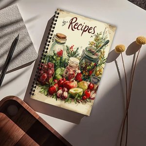 Rehe A5 xoắn ốc ràng buộc nấu ăn máy tính xách tay & Tổ chức kế hoạch cho bộ sưu tập công thức thực phẩm Viết Blog tặng quà - Product Image 3