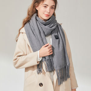 Protección para el cuello Bufanda calefactable Foulard Chauffe Más nuevo Cómodo Grafeno Recargable Inteligente Usb Eléctrico Invierno Mujeres - Product Image 2