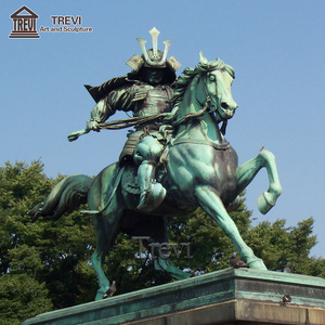 Cổ điển đồng Roman người lính bức tượng đúc sử dụng kỹ thuật truyền thống lớn Antique Bronze Samurai <span class=keywords><strong>Warrior</strong></span> điêu khắc - Product Image 4