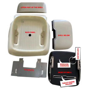 Accessoires intérieurs de luxe, panneau de dossier de siège pour capitaine VIP avec table escamotable pour voitures VIP, VANS, autocars, V250, V260, W447 - Product Image 2