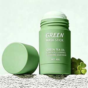 Mascarilla Facial en Barra de Arcilla Verde Orgánica Purificante, Exfoliante e Hidratante OEM ODM - Product Image 1