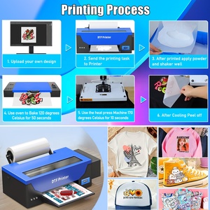 Impresora DTF A3 de Alta Velocidad para Impresión de Camisetas Personalizadas con Tinta Blanca CMYK, Stock Disponible en Almacén de EE. UU., Envío Rápido y Gratuito - Product Image 6