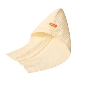 Toalla de Secado de Cabello de Algodón 100% de Nuevo Diseño para Mujer, Toallas de <span class=keywords><strong>Waffle</strong></span> para Cabello Rizado, Largo y Grueso, Turbante para la Cabeza - Product Image 5