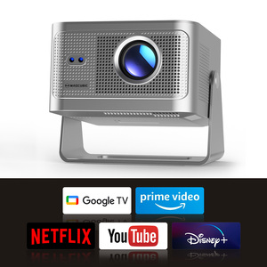 โปรเจคเตอร์อัจฉริยะ HY350GT สำหรับ LED รองรับ 4K อัตโนมัติ 650ANSI พกพาสะดวกสำหรับใช้ในบ้าน พร้อม Google TV Stick ในตัว ลำโพงในตัว หน่วยความจำ 16GB - Product Image 4