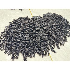Nguyên Campuchia 3B Mềm Kinky Xoăn Tóc Bán Buôn 10 "-30", 100% Human Top Grade Thô Campuchia Tóc Màu Tự Nhiên - Product Image 3