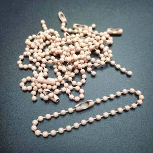 Accessoires Chaîne à billes peintes/Chaîne à billes colorées/Vente en gros Chaîne à billes métalliques de 12cm Chaîne à billes peintes Vente en gros 12cm - Product Image 6