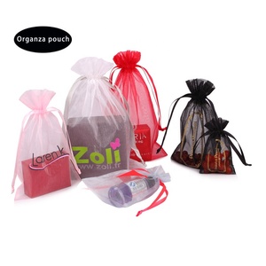 באיכות גבוהה אורגנזה תיק ממתקים <span class=keywords><strong>pouch</strong></span> שרוך תיק לוגו מותאם אישית תכשיטים תיק מתנה לחתונה - Product Image 5