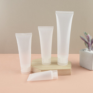 Tube de crème pour les mains personnalisé, emballage vide en plastique souple, tube cosmétique pour soins de la peau, tube à presser avec impression sérigraphique et pulvérisateur à pompe - Product Image 2