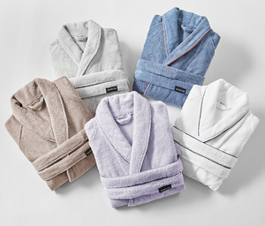 <span class=keywords><strong>Accappatoio</strong></span> Unisex SANHOO di <span class=keywords><strong>Lusso</strong></span> 100% Cotone per Hotel di <span class=keywords><strong>Lusso</strong></span>, Doppio Strato, Bianco, in Spugna Waffle per Uomo e Donna - Product Image 1