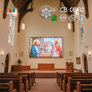 Không thấm nước HD 4K 8K p0.6 COB LED đầy đủ màu sắc video tường Micro COB quảng cáo trong nhà phương tiện truyền thông LED màn hình hiển thị - Product Image 1