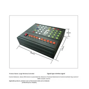 <b>LED</b> Bracelet Table <b>Light</b> 2.4 GHZ Remote Control Controller for <b>Bar</b> KTV Restaurant - Product Image 4