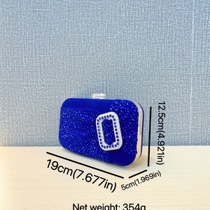 กระเป๋าของขวัญวันเกิดแบบใช้ซ้ำได้ ทำจากวัสดุ PU ลายเพชร ลายตาข่าย ลายโรบ็อกซ์ ลายวันฮาโลวีน ลายวันวาเลนไทน์ ลายคัพเค้ก ลายโบว์ลิ่ง ลายไรน์สโตน - Product Image 5