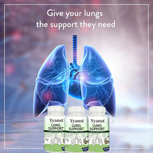 Capsule de soutien respiratoire et de renforcement immunitaire de haute qualité à marque privée, à base d'écorce de pin, de Cordyceps et de vitamine C - Product Image 4