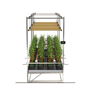 Système <span class=keywords><strong>de</strong></span> culture hydroponique mobile personnalisable, système <span class=keywords><strong>de</strong></span> culture vertical intérieur avec plateaux LED - Product Image 5