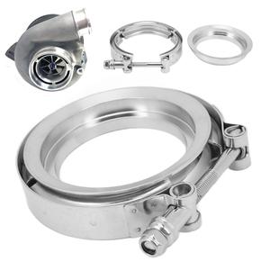 S369แคลมป์หน้าแปลนสแตนเลส3/3.5นิ้วสำหรับเทอร์โบไอเสียอัปเกรด Toyota FAW JP - Product Image 5