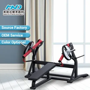 Fábrica al por mayor Fitness culturismo máquina gimnasio Fitness equipo Banco plano pecho prensa máquina para Club