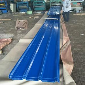 Lembaran Atap Baja Bergelombang Warna Baja dengan Galvanisasi Seng untuk Aplikasi Dinding Bangunan, Dijual Murah - Product Image 3