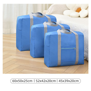 Custom Logo Dustproof Waterproof <b>Large</b> Capacity Portable Clothing <b>Storage</b> Backpack Quilt Under Bed <b>Storage</b> Backpack with Zipper - Product Image 4