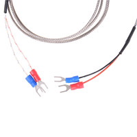 M6 Vis Sonde De Type K 0.5m/ 1m Capteur de Température Industriel de Câble Fil De Thermocouple De Type K Contrôleur de Température
