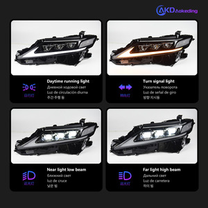 ไฟหน้า LED สำหรับรถยนต์โตโยต้า <span class=keywords><strong>Camry</strong></span> <span class=keywords><strong>ปี</strong></span> 2018-<span class=keywords><strong>2023</strong></span> รุ่นที่ 8 พร้อมไฟเลี้ยวแบบไดนามิก ไฟสูง DRL ประกอบสำเร็จ แบบเสียบปลั๊กใช้งานได้ทันที - Product Image 2