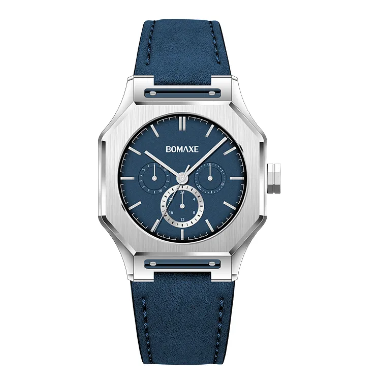 BOMAXE automatic watches men luxury mens customize new logo supplier watch movement japan luxury steel brand wristwatch