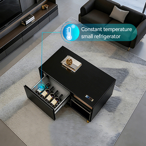Smart Furniture Touch Screen Mini Refrigerator Beverage Cooling Storage <b>Fridge</b> Frozen Coffee Table 75l Capacity Ideal for - Product Image 1