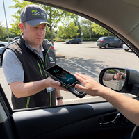 Terminal de paiement biométrique haute sécurité par reconnaissance veineuse palmaire, TPV sans contact avec certification EMV L1/L2