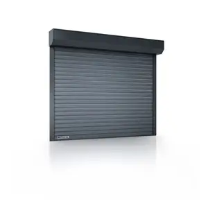 Prima High Space Remote Control Rolling Shutter Window Aluminum Shutter Window for Residential Building