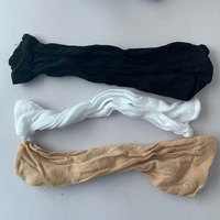 72 paires/boîte Chaussettes jetables en nylon, légères, pour le voyage, couvre-pieds quotidiens à usage unique pour la maison et l'essayage de chaussures