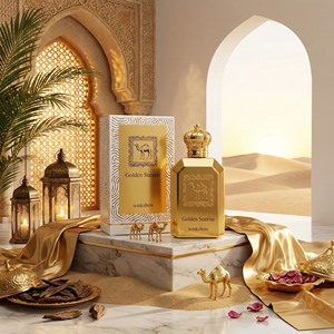 Flacon doré 100 ml <span class=keywords><strong>Parfum</strong></span> arabe pour homme Floral Fruité Naturel Charmant <span class=keywords><strong>Parfum</strong></span> en brume Vaporisateur <span class=keywords><strong>Parfum</strong></span> pour le corps Parfums de Dubaï Cologne - Product Image 4
