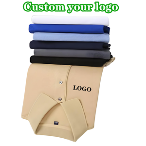 Camisetas Polo Lisas al por Mayor, Camisetas con Logotipo Bordado Personalizado, Camisetas Polo de Golf Lisas, <span class=keywords><strong>Camiseta</strong></span> Polo Unisex Personalizada - Product Image 1