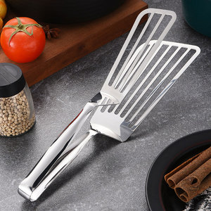 Acier inoxydable 304 Spatule Miroir Polonais Clip Ustensile pour Poisson Nourriture Pain Cuisson Steak Friture Lavage À <span class=keywords><strong>La</strong></span> Main Seulement - Product Image 2