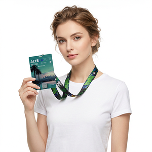 Badges d'événement en plastique personnalisés avec logo, impression offset, étiquettes nominatives, passe d'entrée VIP pour exposition - Vente en gros - Product Image 2