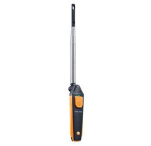 Anémomètre Testo 405i, Instrument Intelligent de Mesure du Volume d'Air par Sonde à Fil Chauffant, Détection de Vitesse d'Air dans les Conduites, En Stock - Product Image 1