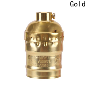 Retro Nhôm Không Có Chuyển Đổi 55Mm E27 Giữ Đèn An Toàn Trang Trí Đèn Ổ Cắm Cho Chiếu Sáng - Product Image 5