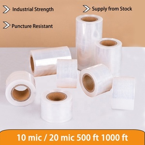 LLDPE 20 Mic Stretch Wrapping Roll Film Mini trasparente uso a mano 10 cm piccola pellicola estensibile - Product Image 6