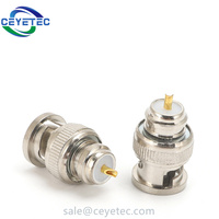 Conector macho BNC para soldadura, para antena de TV RG58