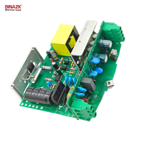 Alimentation électrique sur rail DIN BINA en métal argenté 120W 24V NDR-120-24 pour l'automatisation industrielle