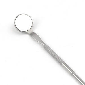 Miroir buccal dentaire à prix raisonnable, manuel, en acier inoxydable, instruments dentaires réutilisables, miroir buccal dentaire personnalisé avec étiquette privée - Product Image 4