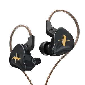 EDX 1DD 10mm Composite Magnetic Dynamic Treiber HiFi In-Ear-Kopfhörer IEM mit abnehmbarem 0,75mm 2-poligem Kabel
