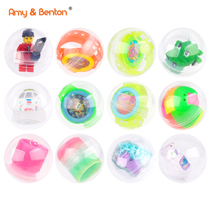Cápsulas de 50 mm para Máquinas Expendedoras, Huevos de Plástico para Máquinas de Chicles, Contenedores de Bolas de Plástico, Juguetes Sorpresa para Fiestas Infantiles - Product Image 2