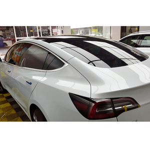 NICK Film de teinte de fenêtre de voiture réfléchissant Protection de la vie privée pour Tesla PVC UV preuve auto-cicatrisant couvre corps <span class=keywords><strong>pare</strong></span>-<span class=keywords><strong>brise</strong></span> - Product Image 4