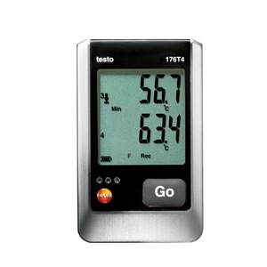 Registrador de Datos Digital Testo 176T2, Registrador de Temperatura de Doble Canal para Congelador - Product Image 2