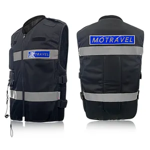 Custom Chaleco Reflectivo Moto Motociclista Motero Protector Inflable Fall Protection Safety Airbag Motorcycle Armor Vest
