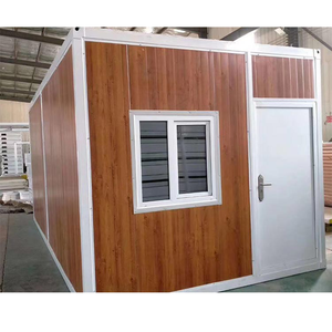 Installazione rapida e facile mobilità della casa del contenitore d'acciaio europea di 20 ft per la caffetteria italiana o gli edifici temporanei - Product Image 5